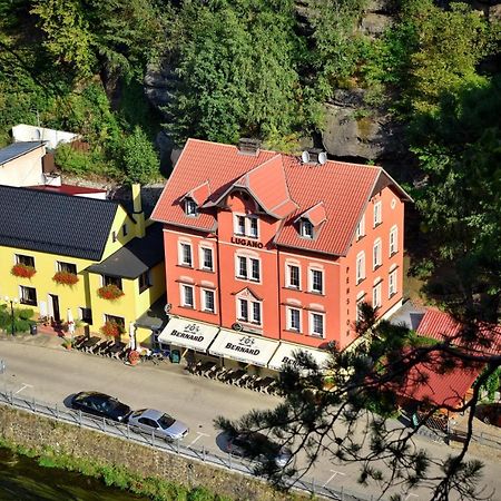 Pension-Restaurace Lugano Hřensko Екстериор снимка