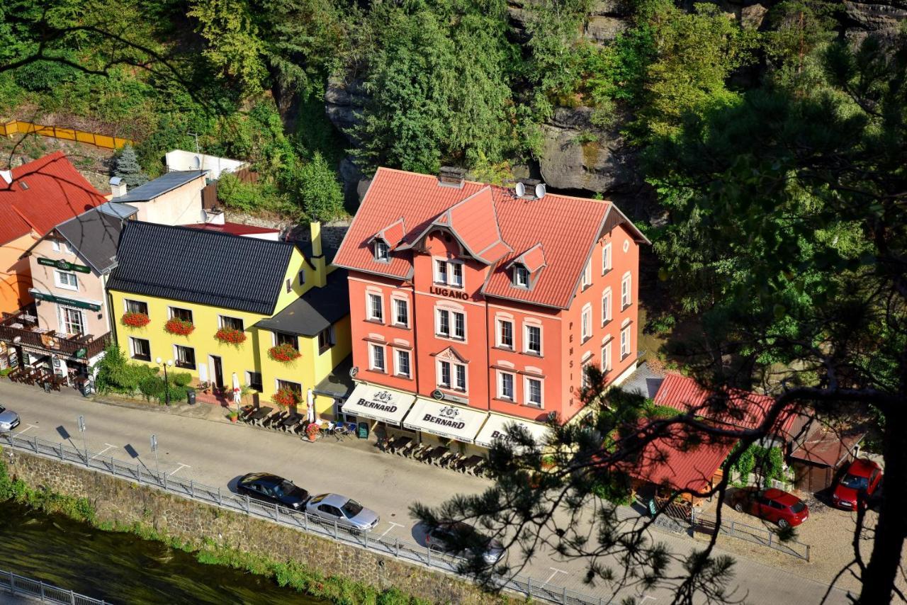 Pension-Restaurace Lugano Hřensko Екстериор снимка